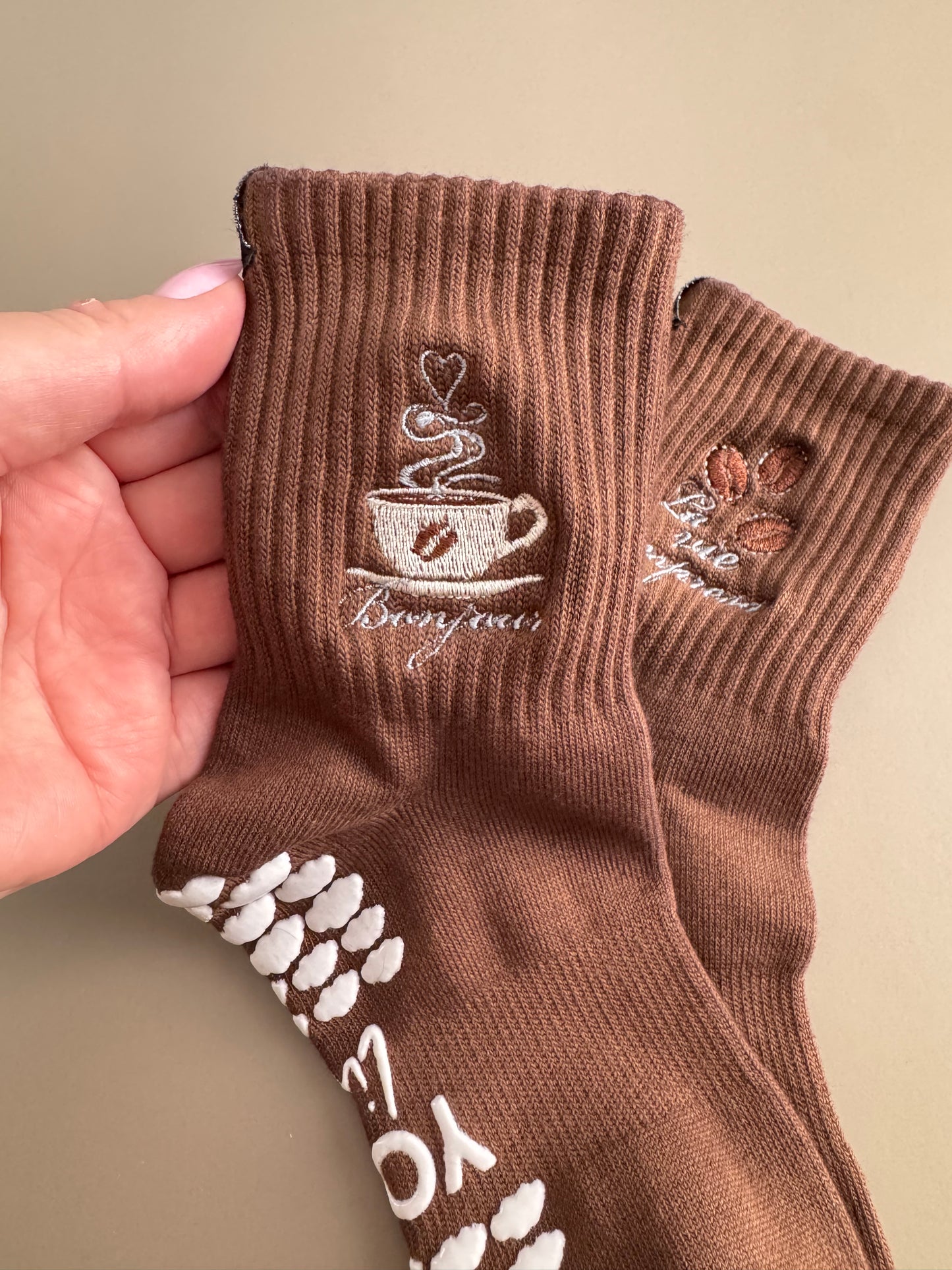 ✨ PETITE MORNINGS – 🌸 Limited Edition Grip Socks Collection