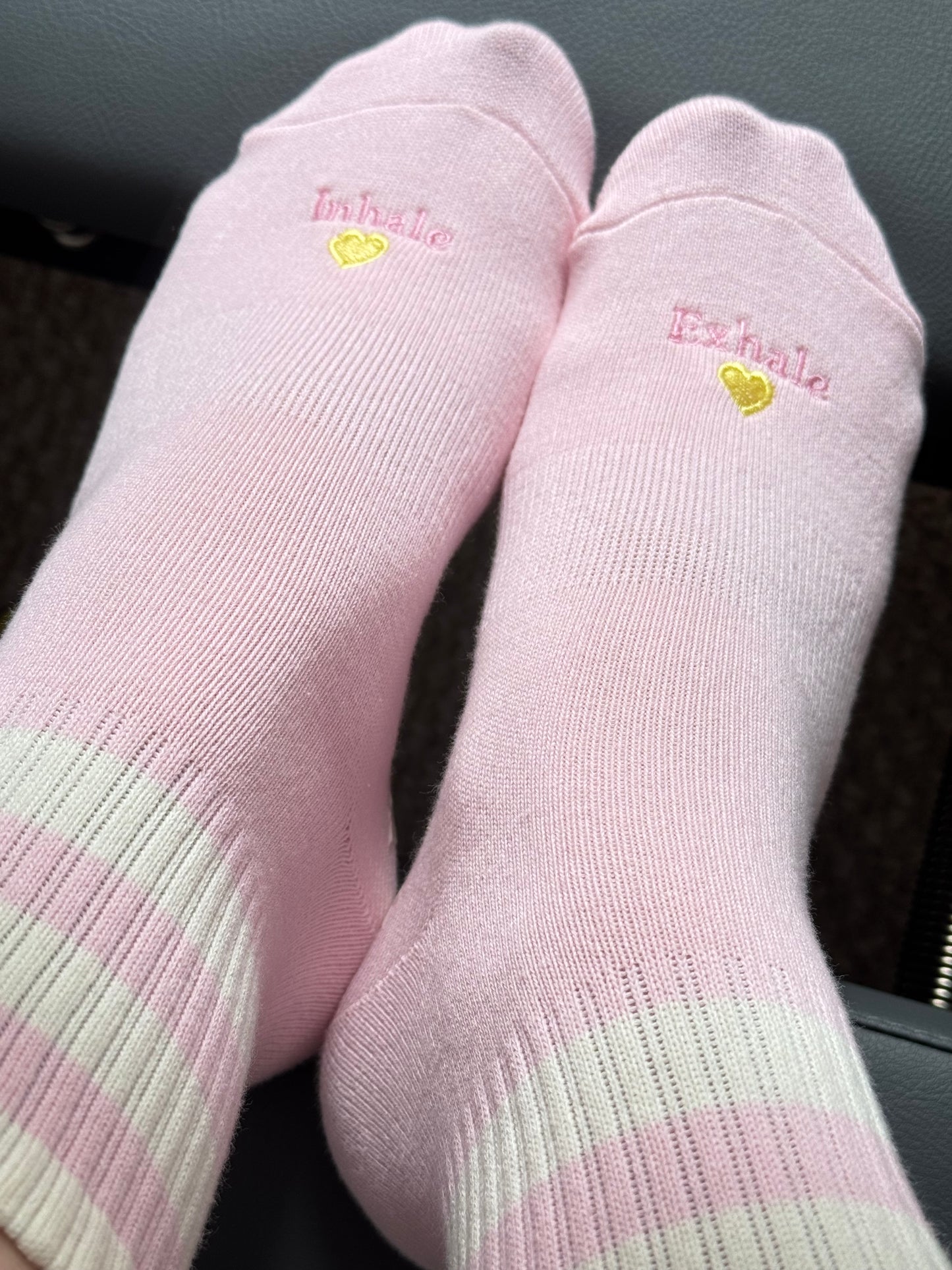 “Teddy dreams” grip socks