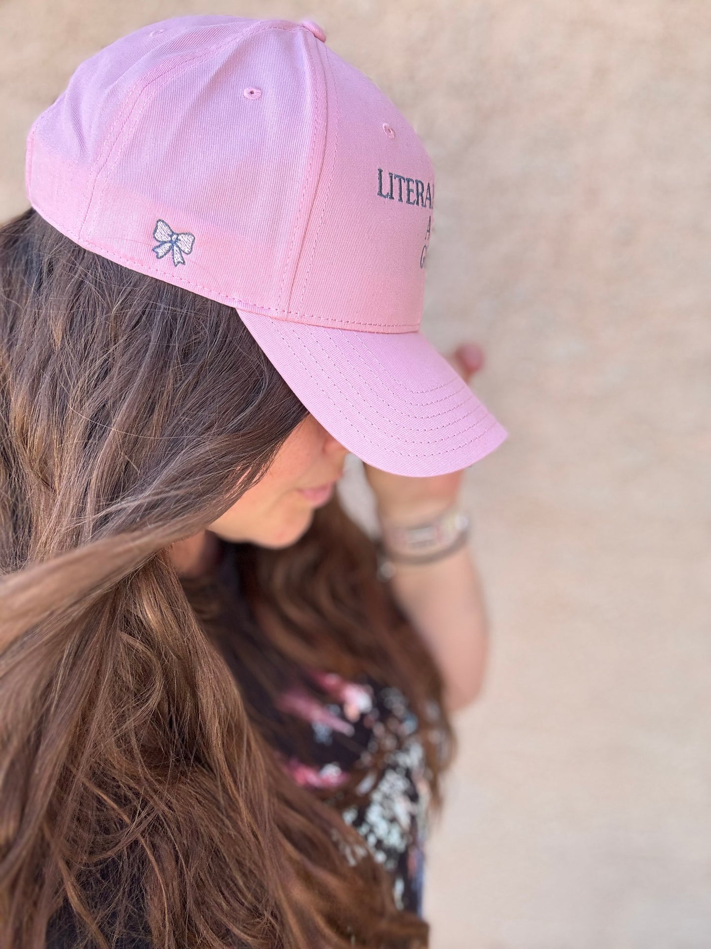 "Literally just a girl" PILATES, BARRE. LAGREE cap