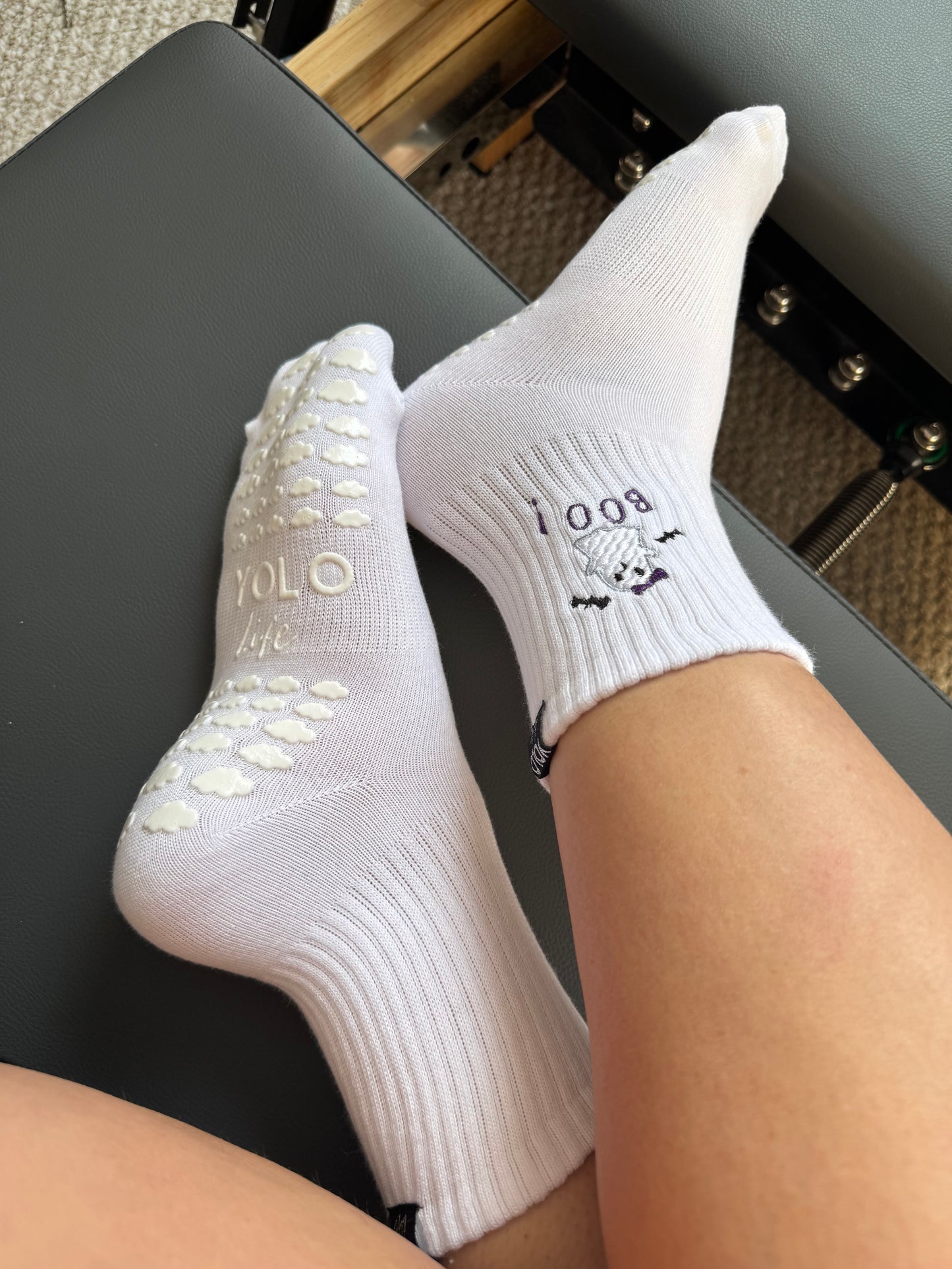BOO! Ghost Grip Socks – Limited Halloween Edition