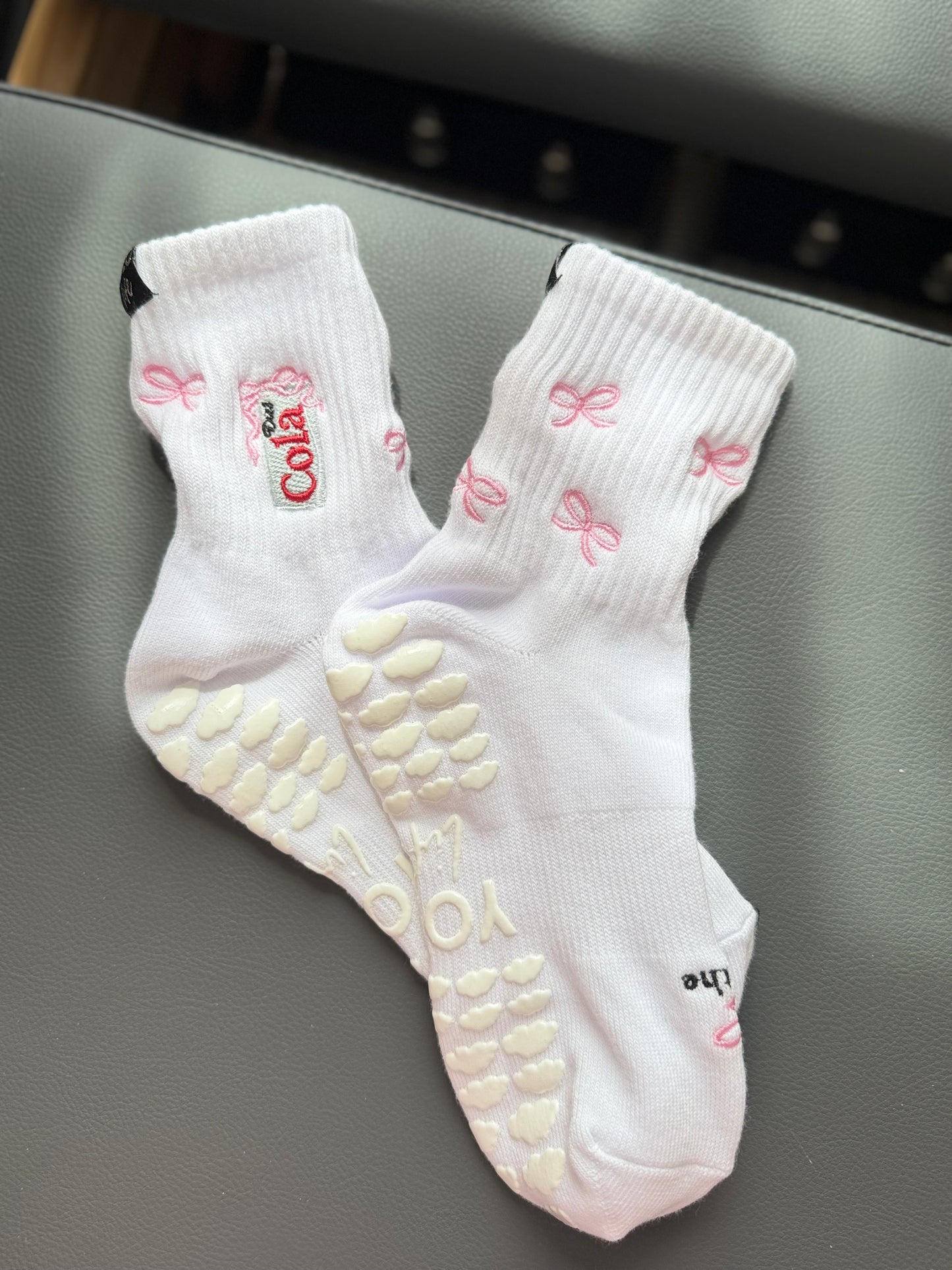 Sips & Steps Collection
Grip Socks – Strawberry Matcha, Diet Cola, Iced Coffee, Dr Grip
