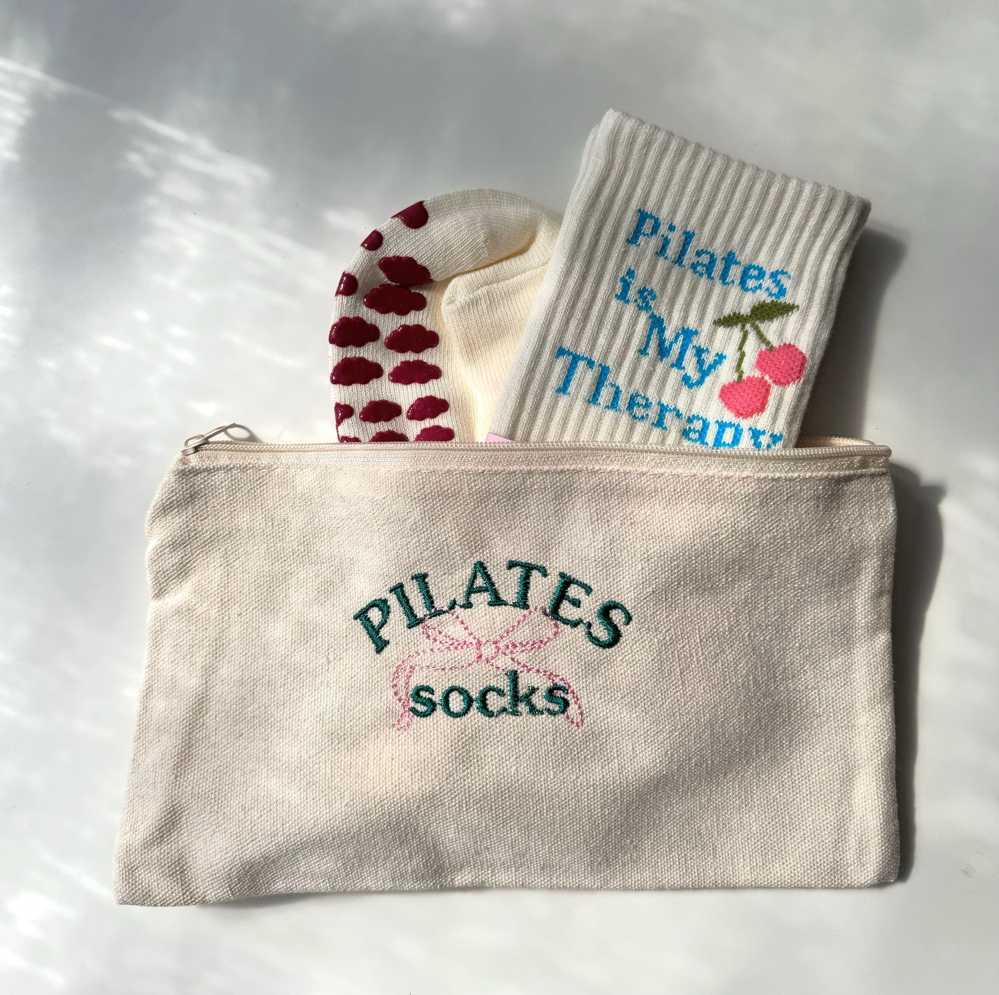 Pilates Socks pouch