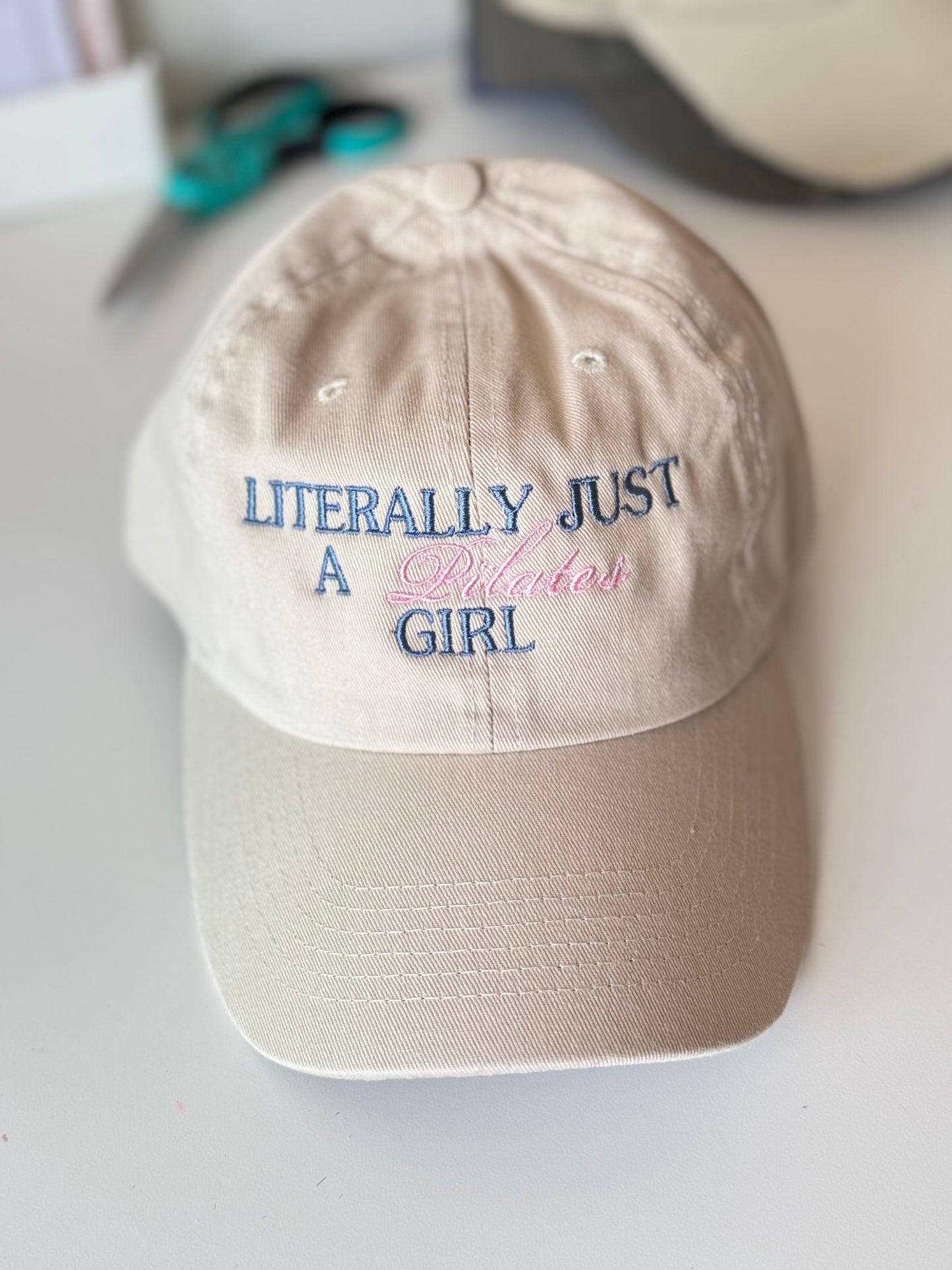 Literally just a Pilates girl , cap