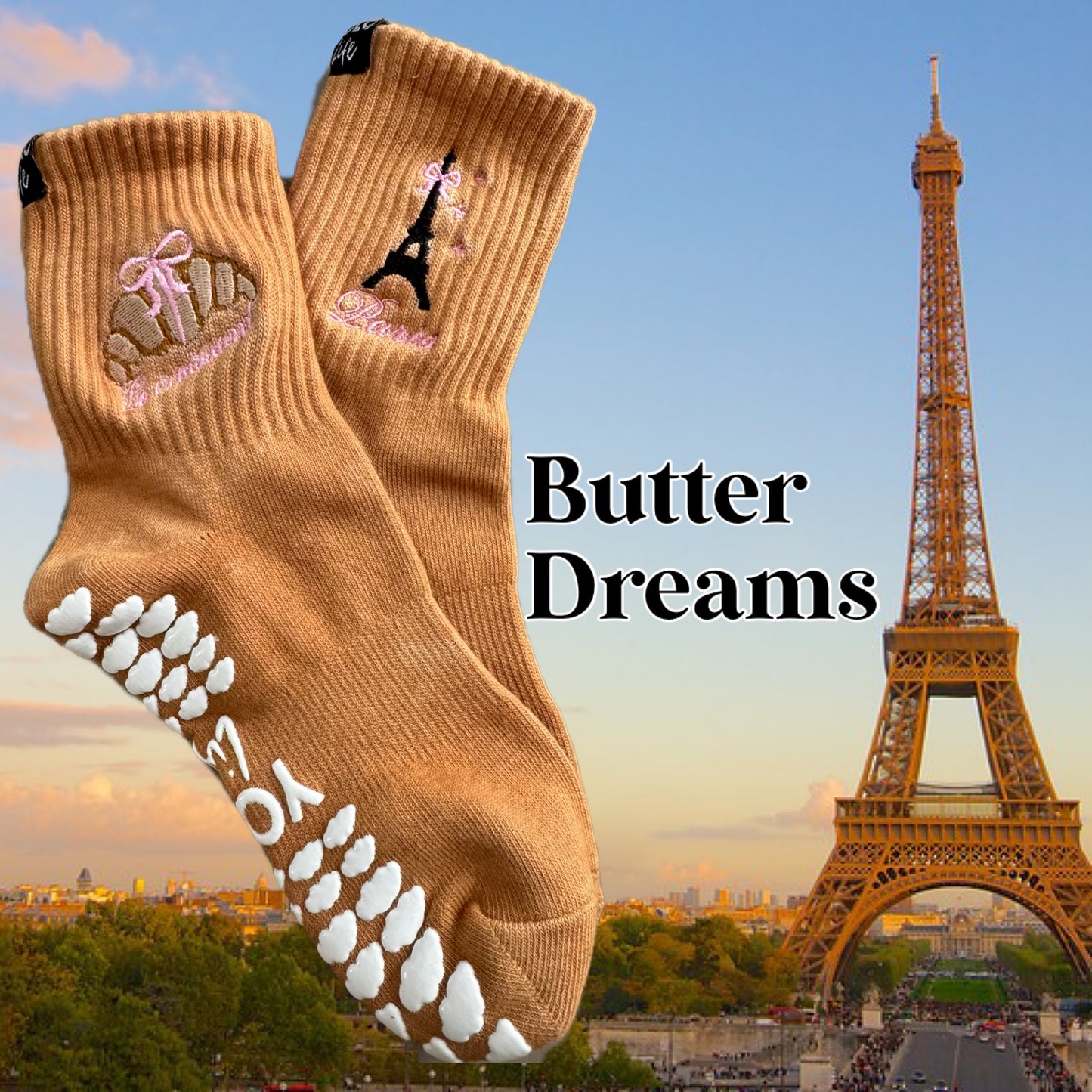 ✨ PETITE MORNINGS – 🌸 Limited Edition Grip Socks Collection