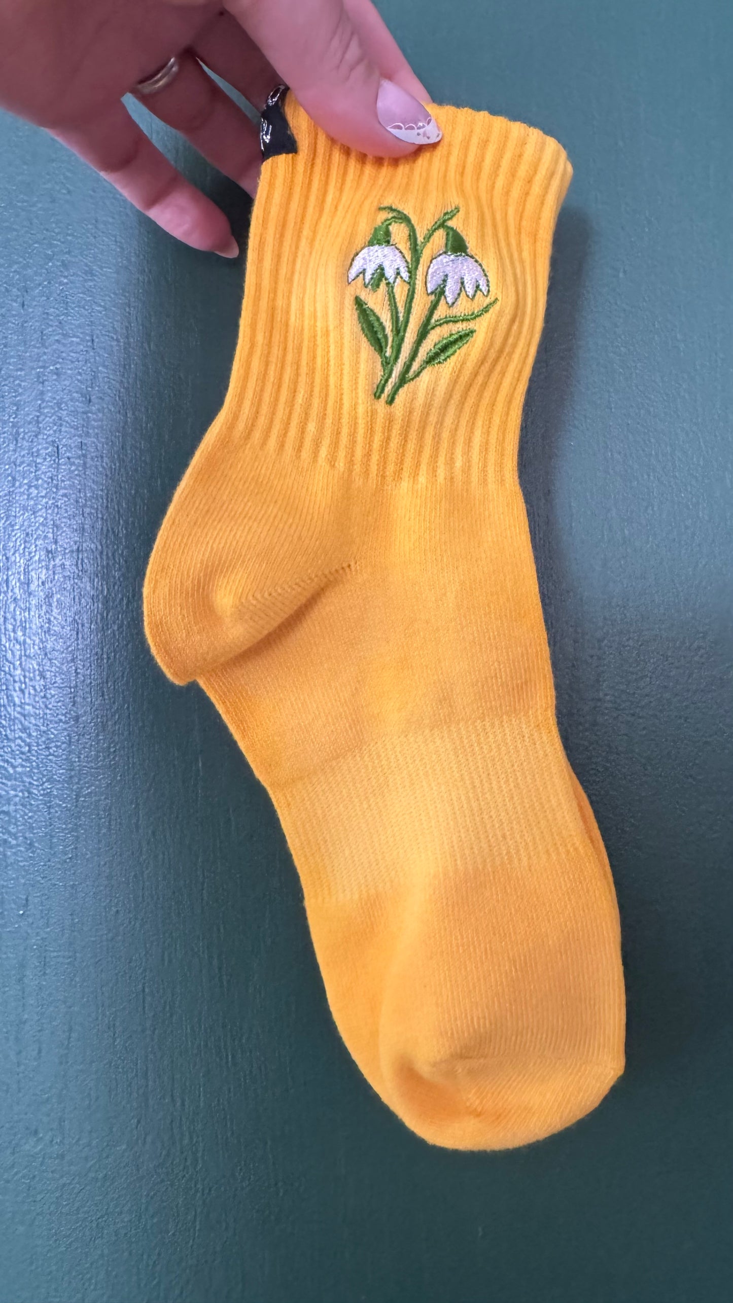 Bloom Muse Collection
Limited Edition Embroidered Grip Socks/Non Grip