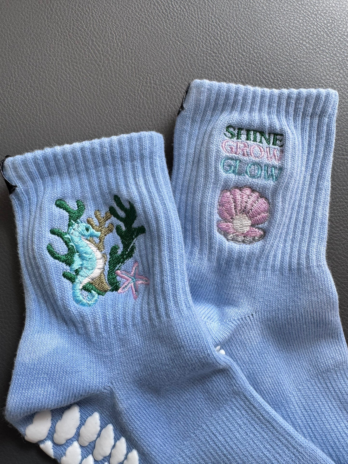 Summer Whimsy – Mix & Match (Buy 1 or All 3!) | Limited-Edition Pilates Grip Socks