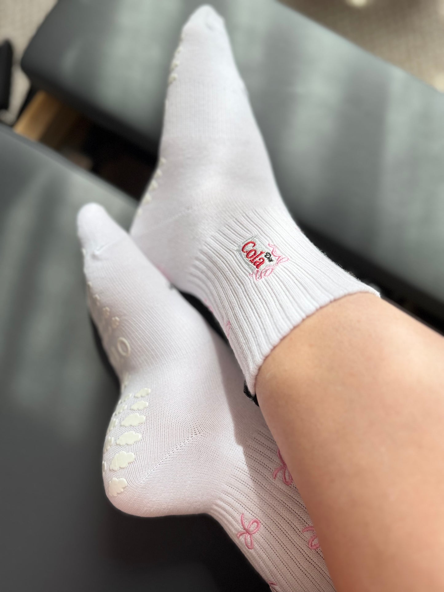 Sips & Steps Collection
Grip Socks – Strawberry Matcha, Diet Cola, Iced Coffee, Dr Grip