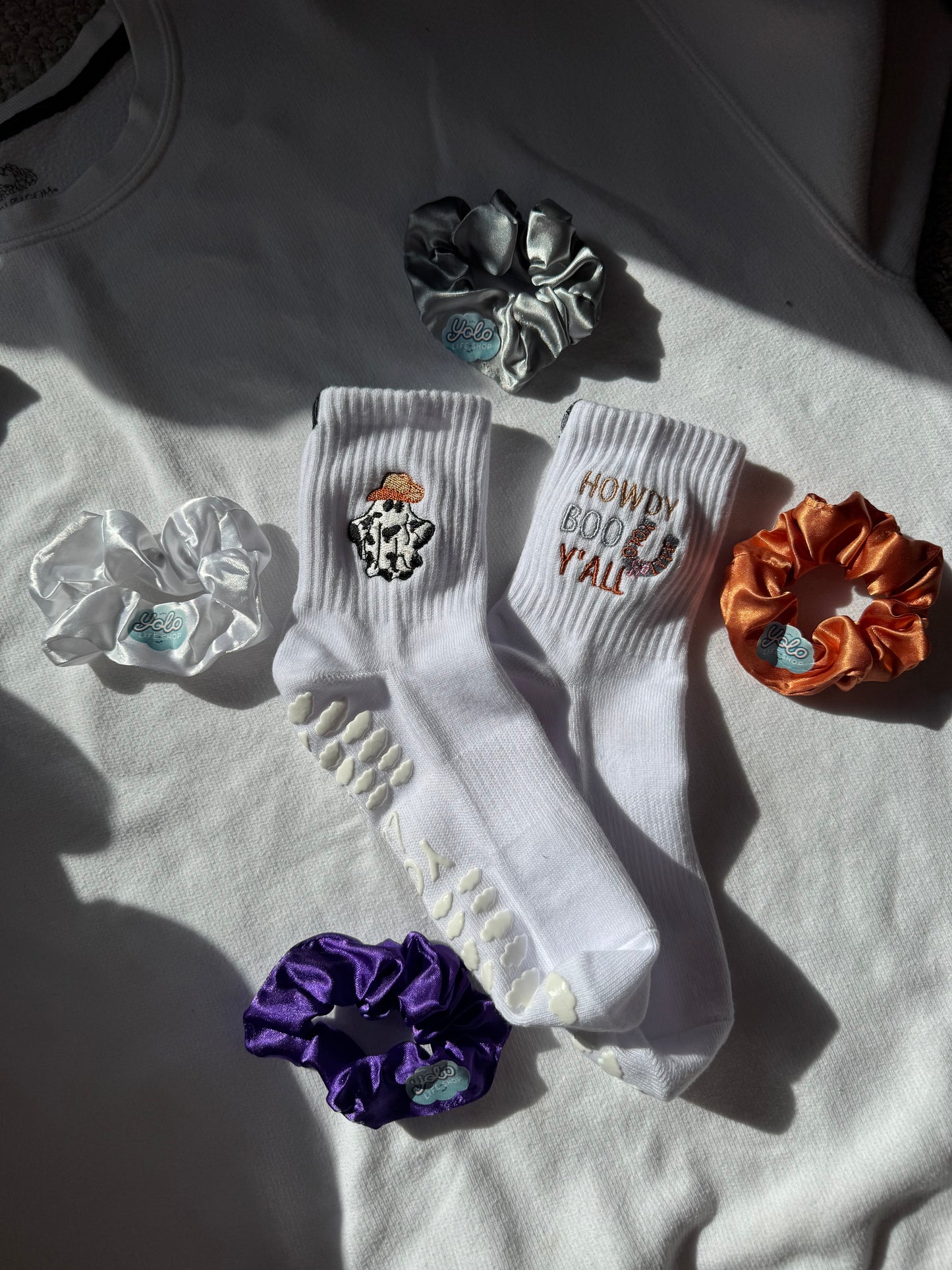 Howdy Boo Y’all – Halloween Grip Socks (Limited Edition)
