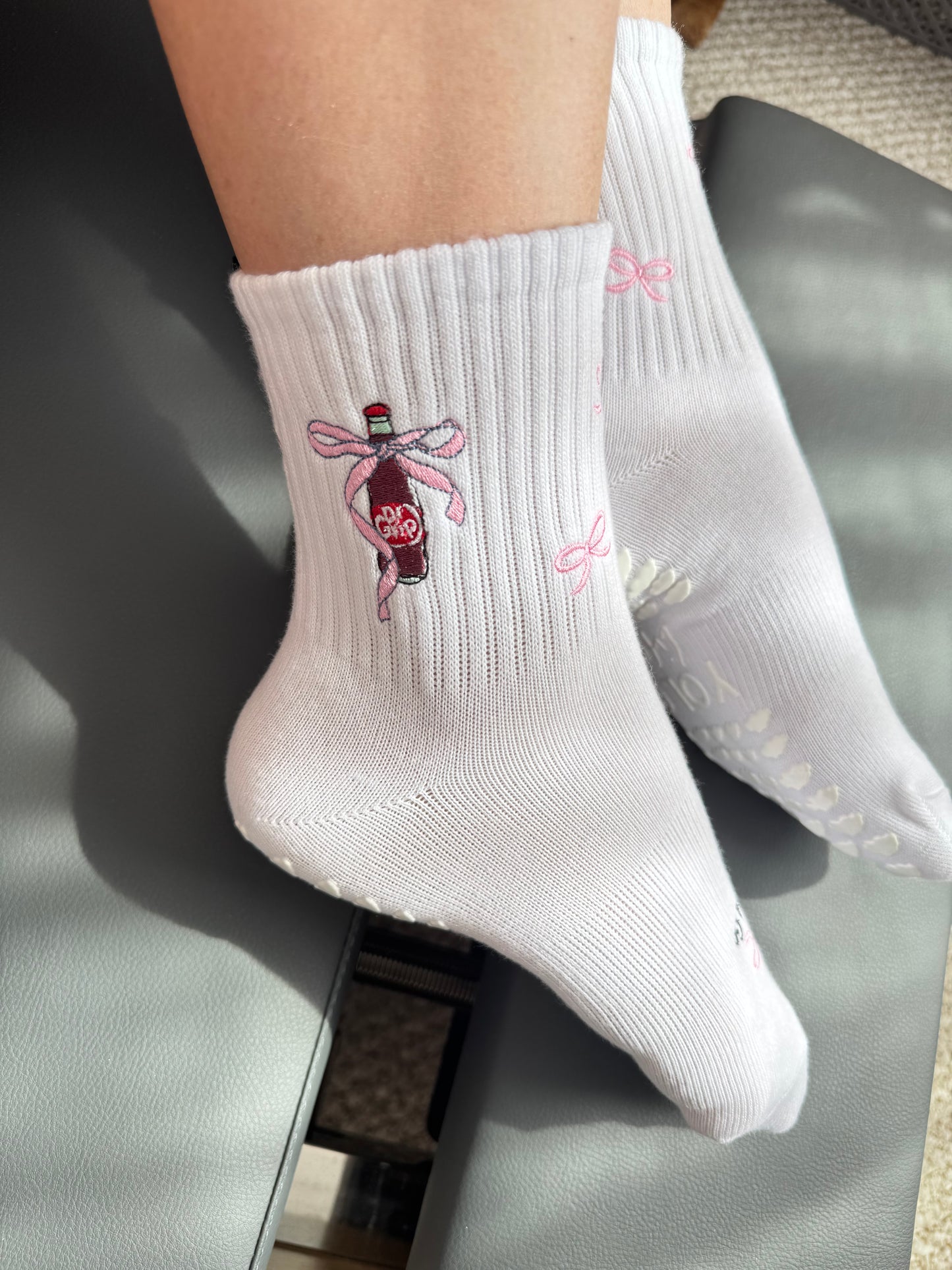 Sips & Steps Collection
Grip Socks – Strawberry Matcha, Diet Cola, Iced Coffee, Dr Grip