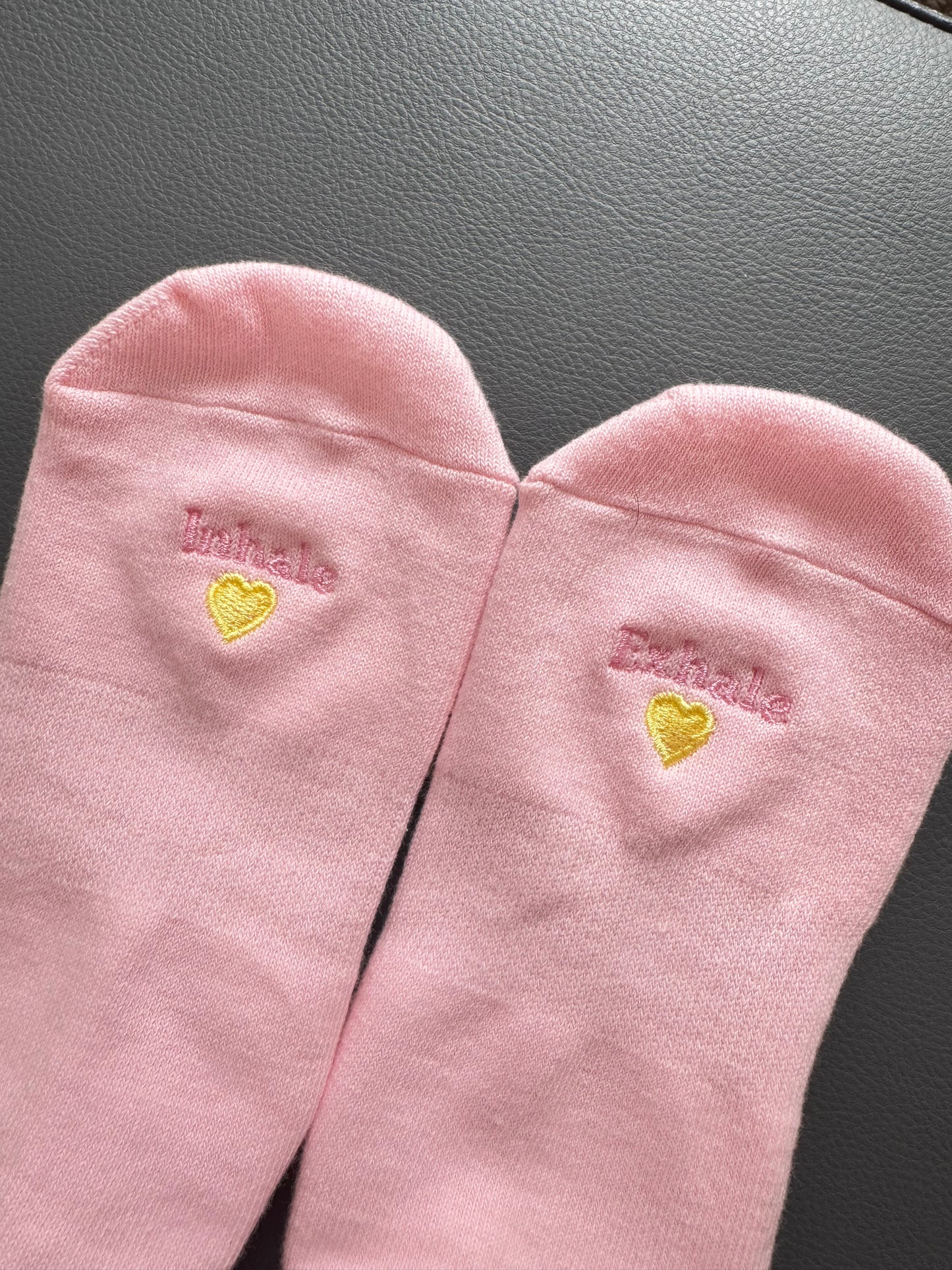 “Teddy dreams” grip socks