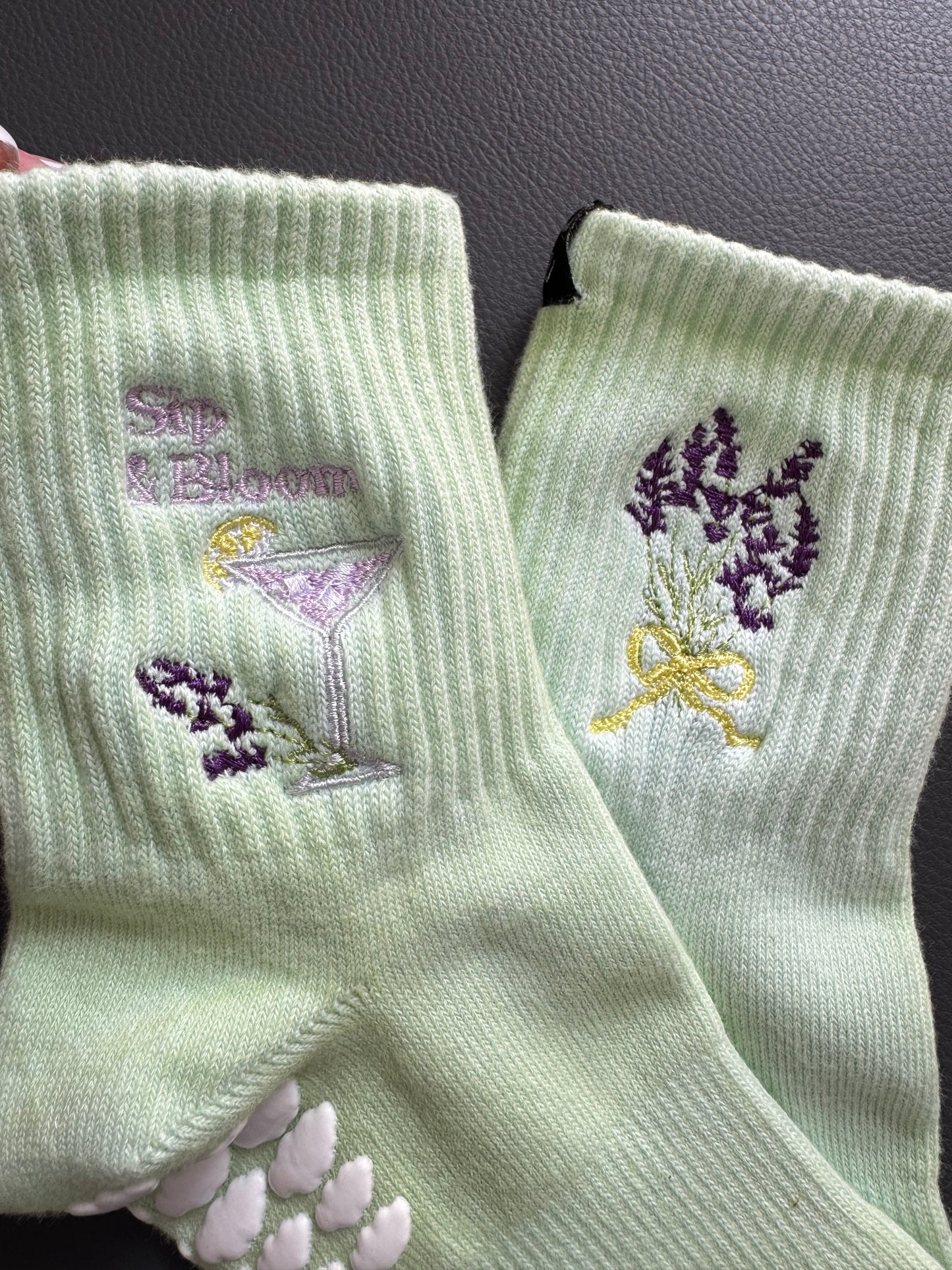 Summer Whimsy – Mix & Match (Buy 1 or All 3!) | Limited-Edition Pilates Grip Socks