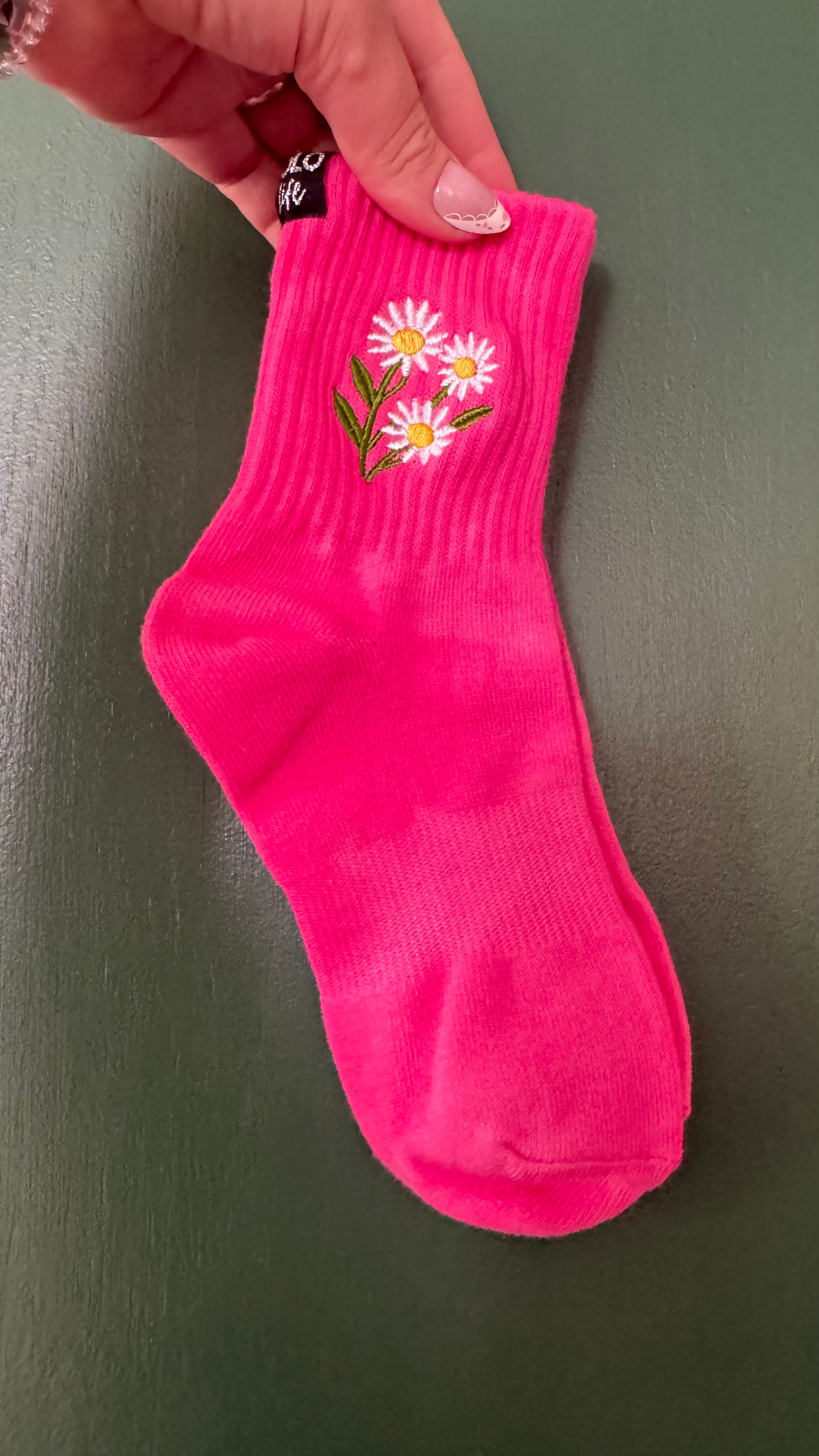 Bloom Muse Collection
Limited Edition Embroidered Grip Socks/Non Grip