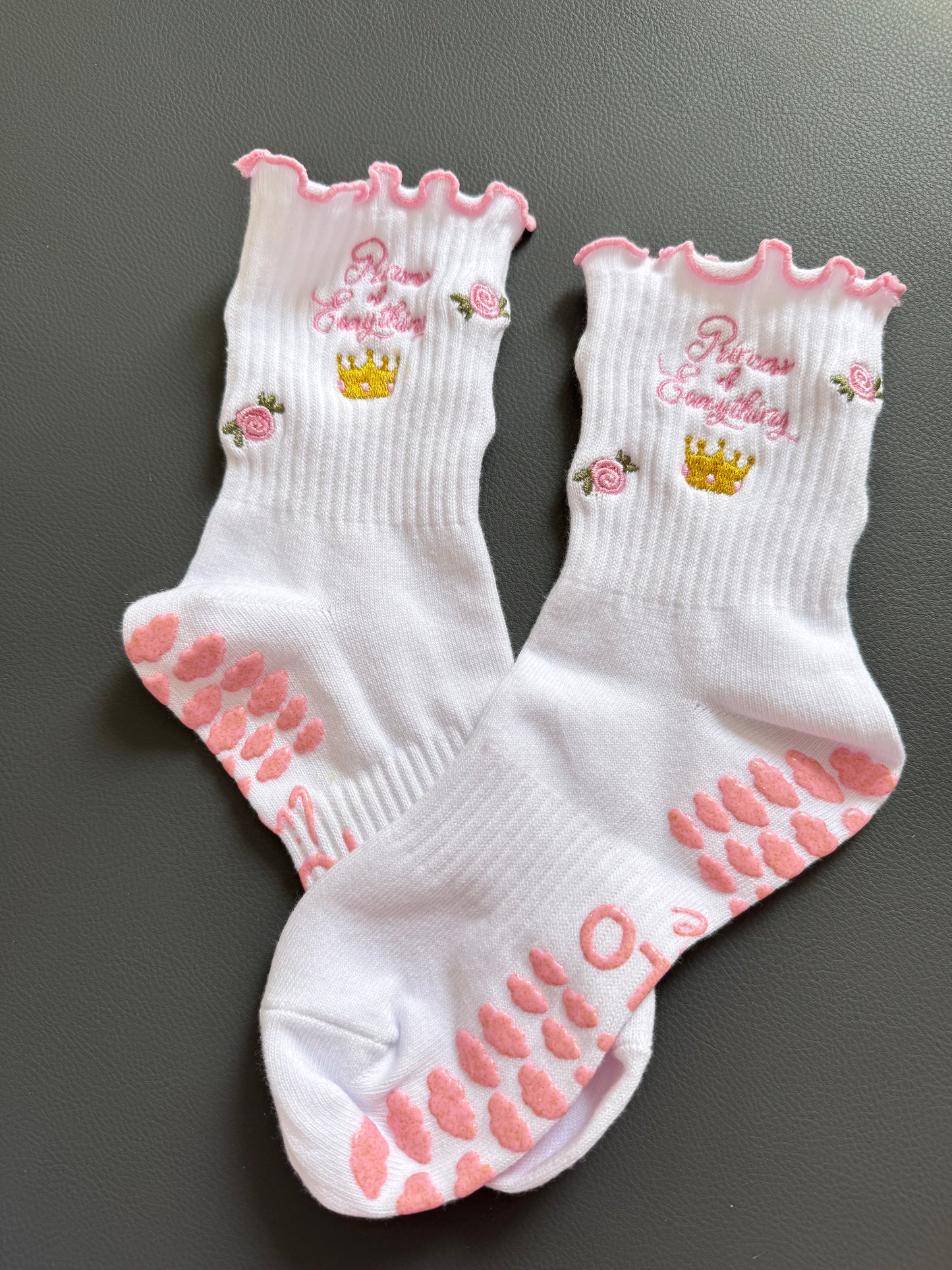 Princess of Everything – Crew Grip Sock (Pilates Essential)