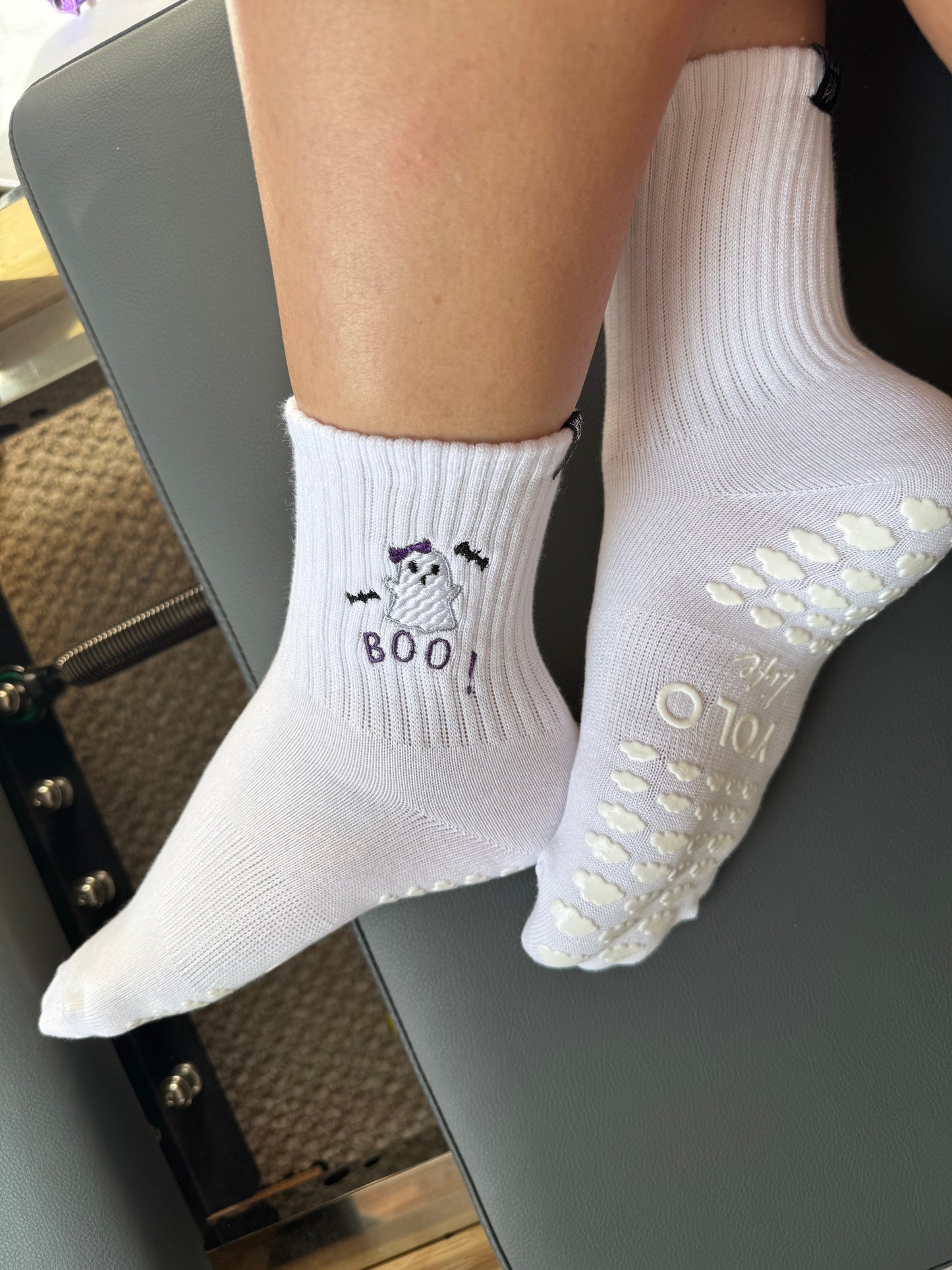 BOO! Ghost Grip Socks – Limited Halloween Edition