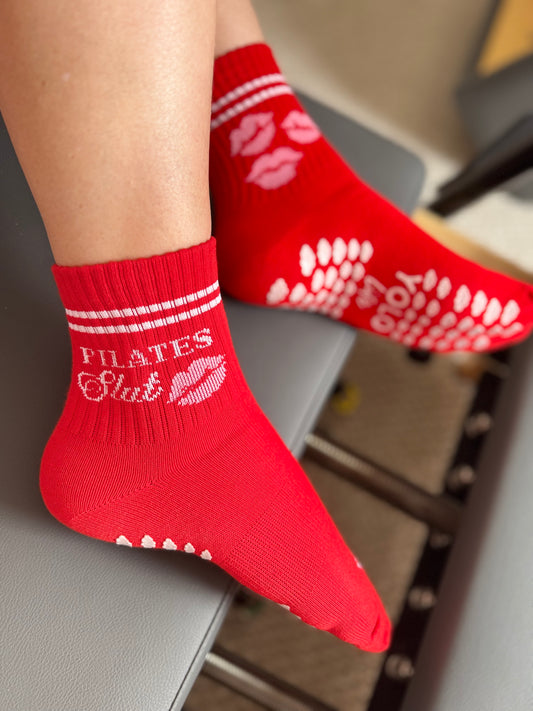 “Pilates Slut” Grip Socks