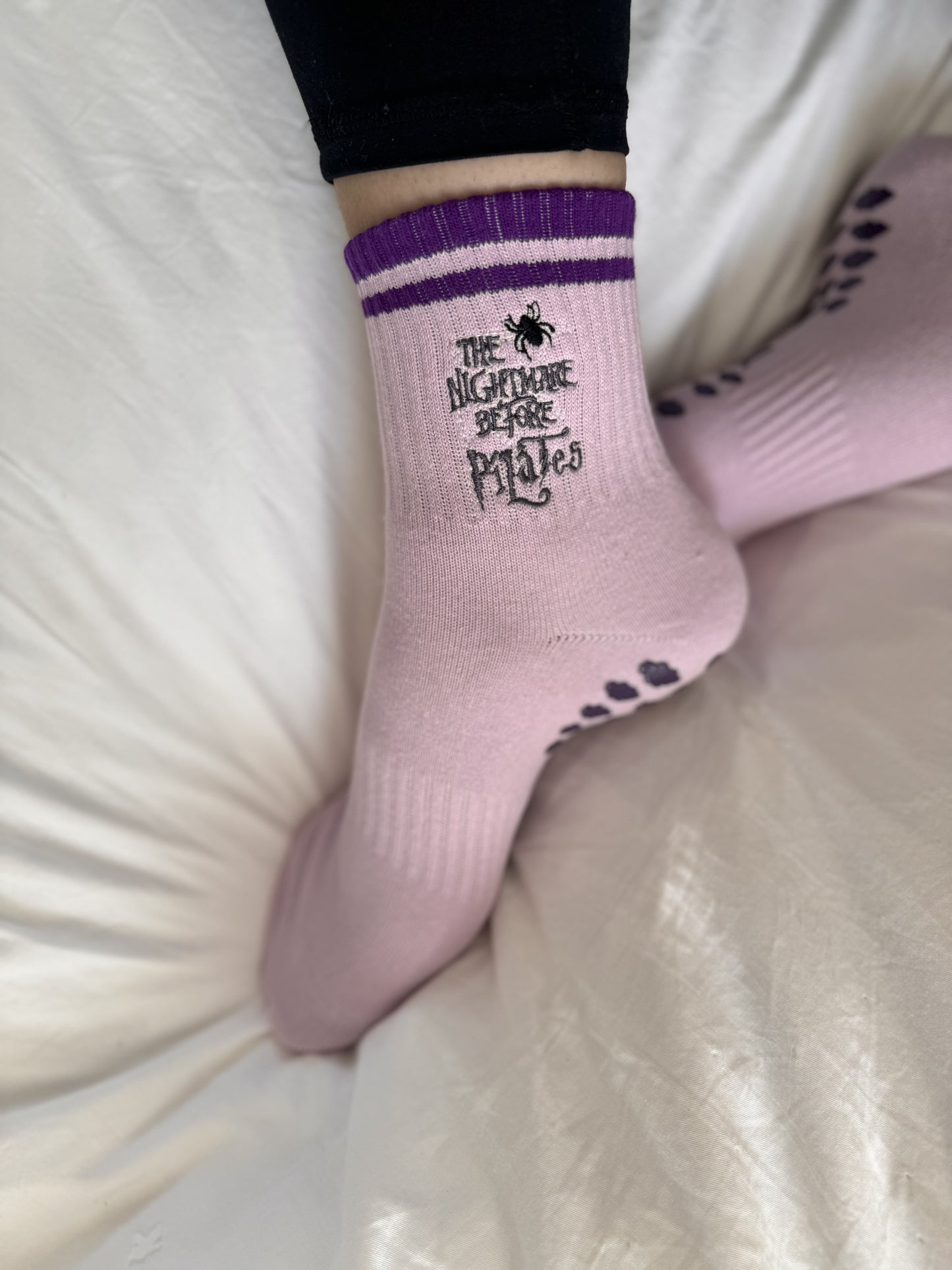 "A Spooky Trio" PIlates grip socks