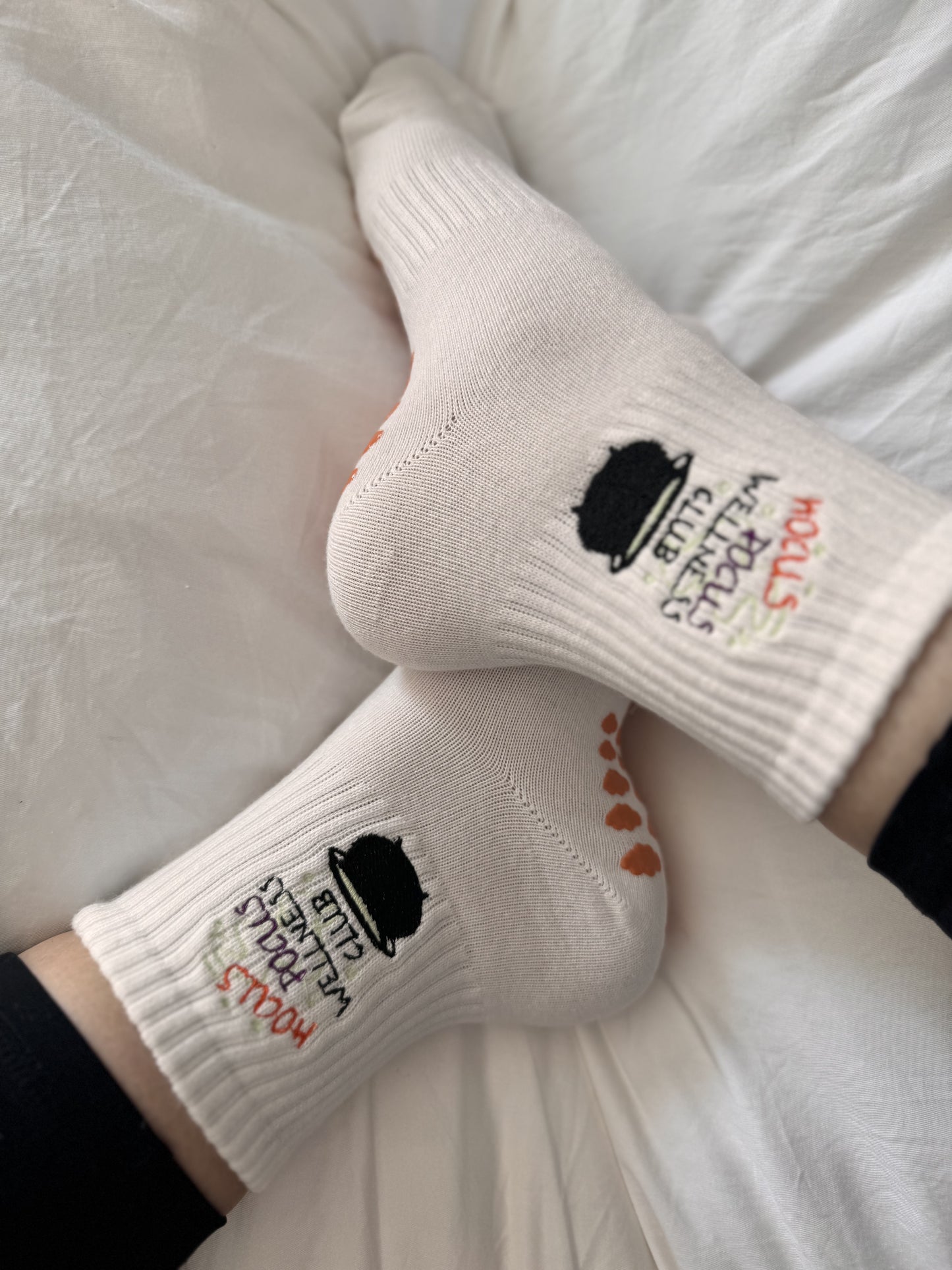 "A Spooky Trio" PIlates grip socks