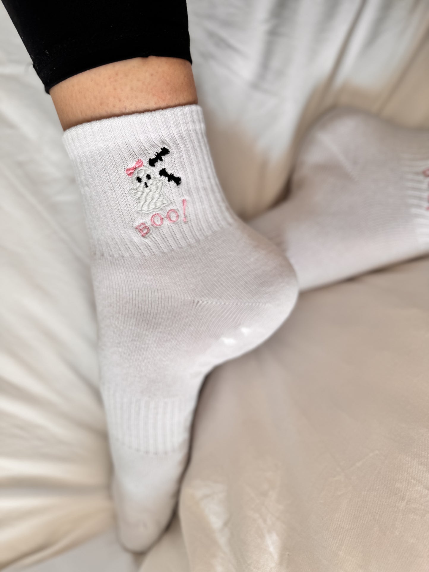 "A Spooky Trio" PIlates grip socks