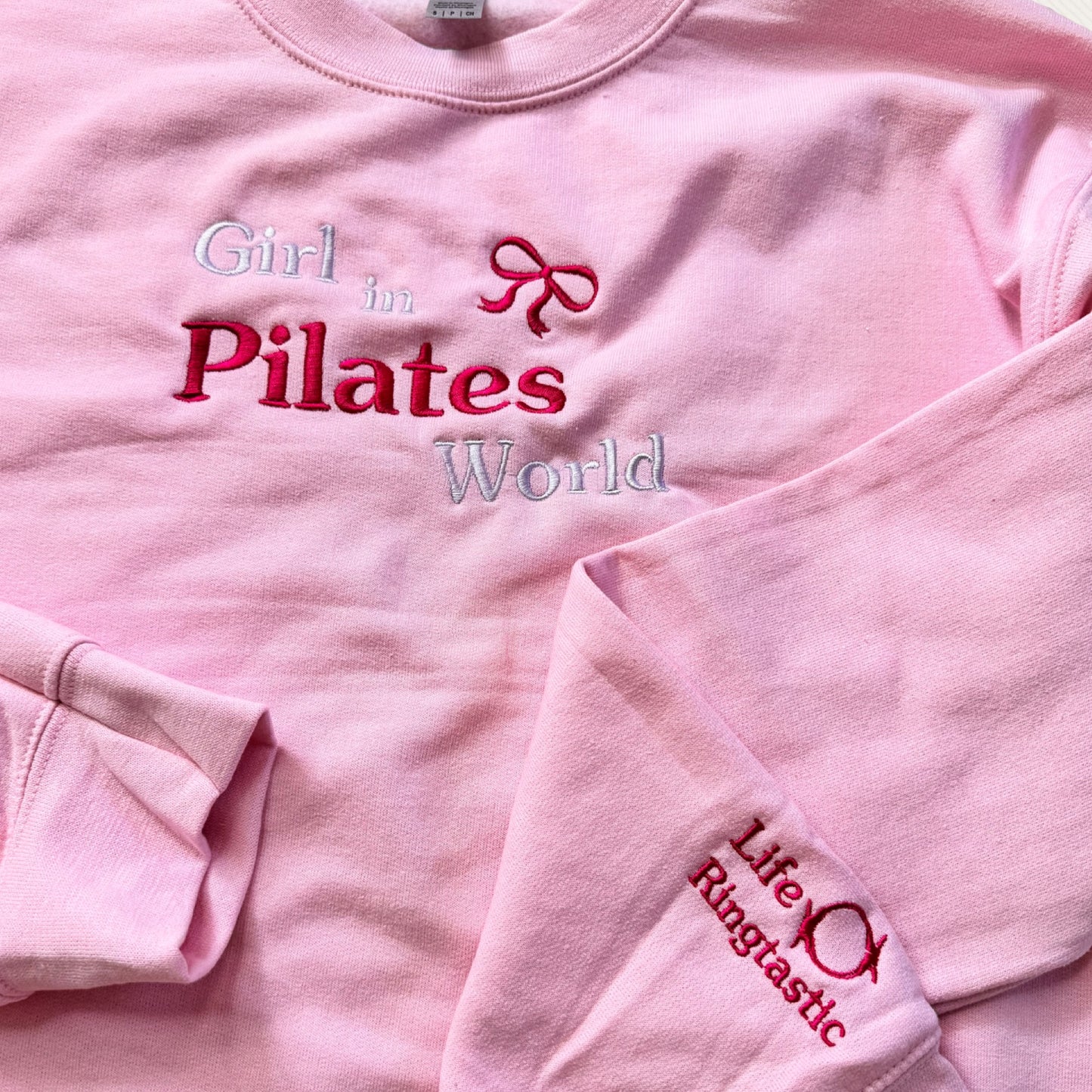 “Pilates world” 🌸🎀💕sweatshirt